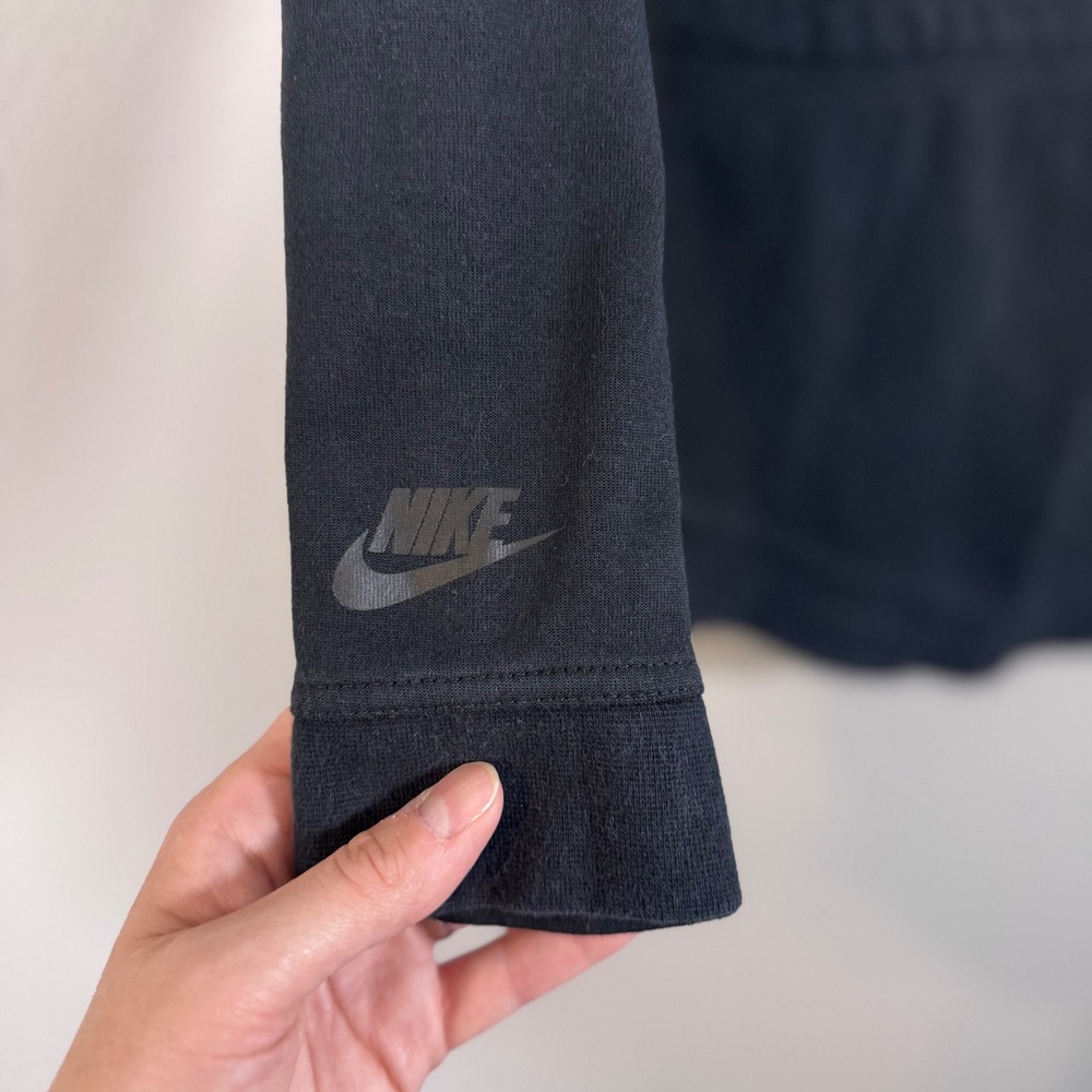 Nike Tech Fleece Cape Asymmetrical Full Zip Hoodie Black Women's XS - Picture 4 of 7